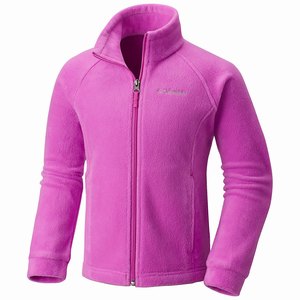 Columbia Three Lakes™ Full Zip Skinna Flickor Lila (BICZS5042)